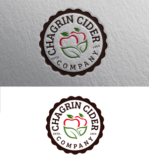 Logo Design by Publik Logo for Chagrin Cider Company | Design: #32047593