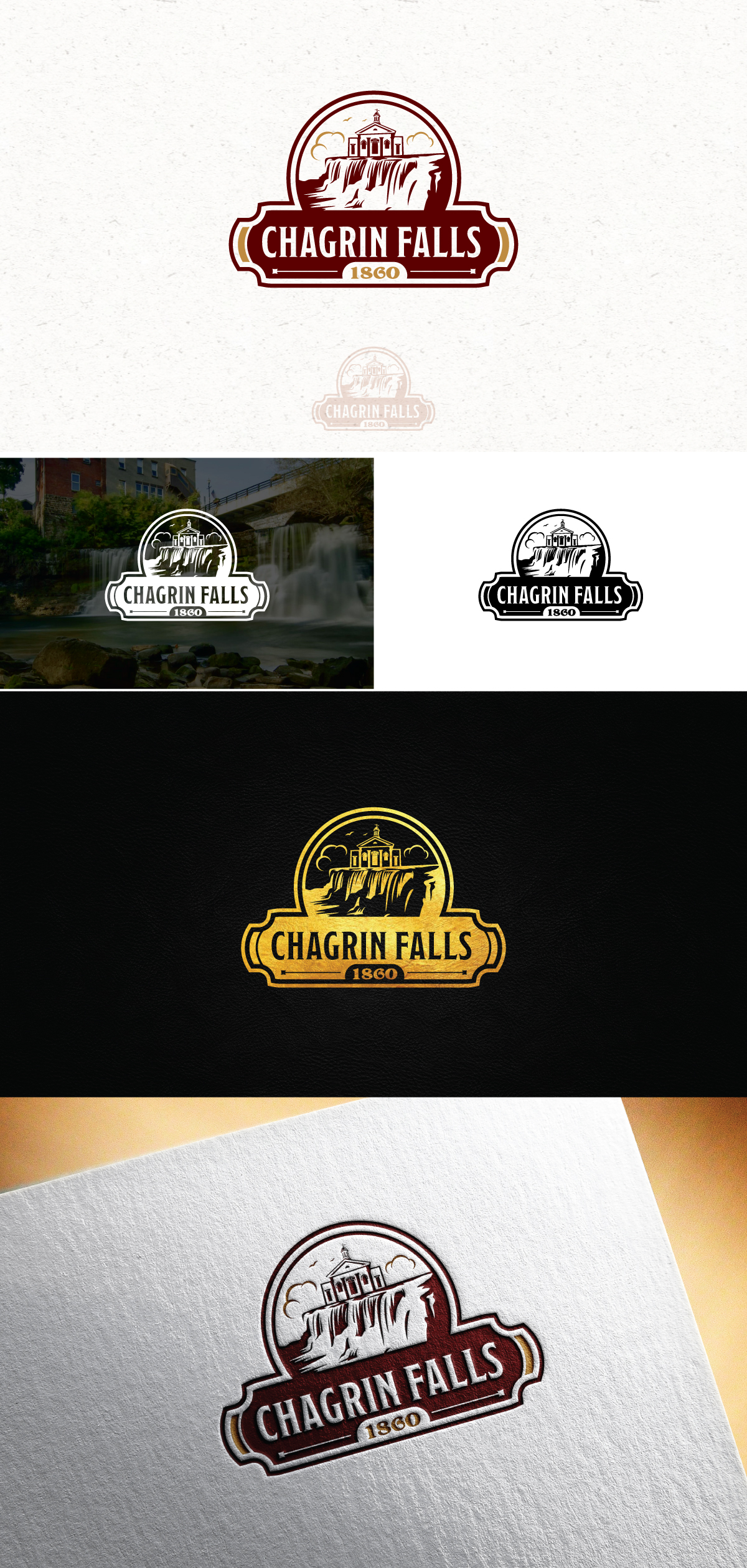 Logo Design by Logo Stock for Chagrin Cider Company | Design #31836828