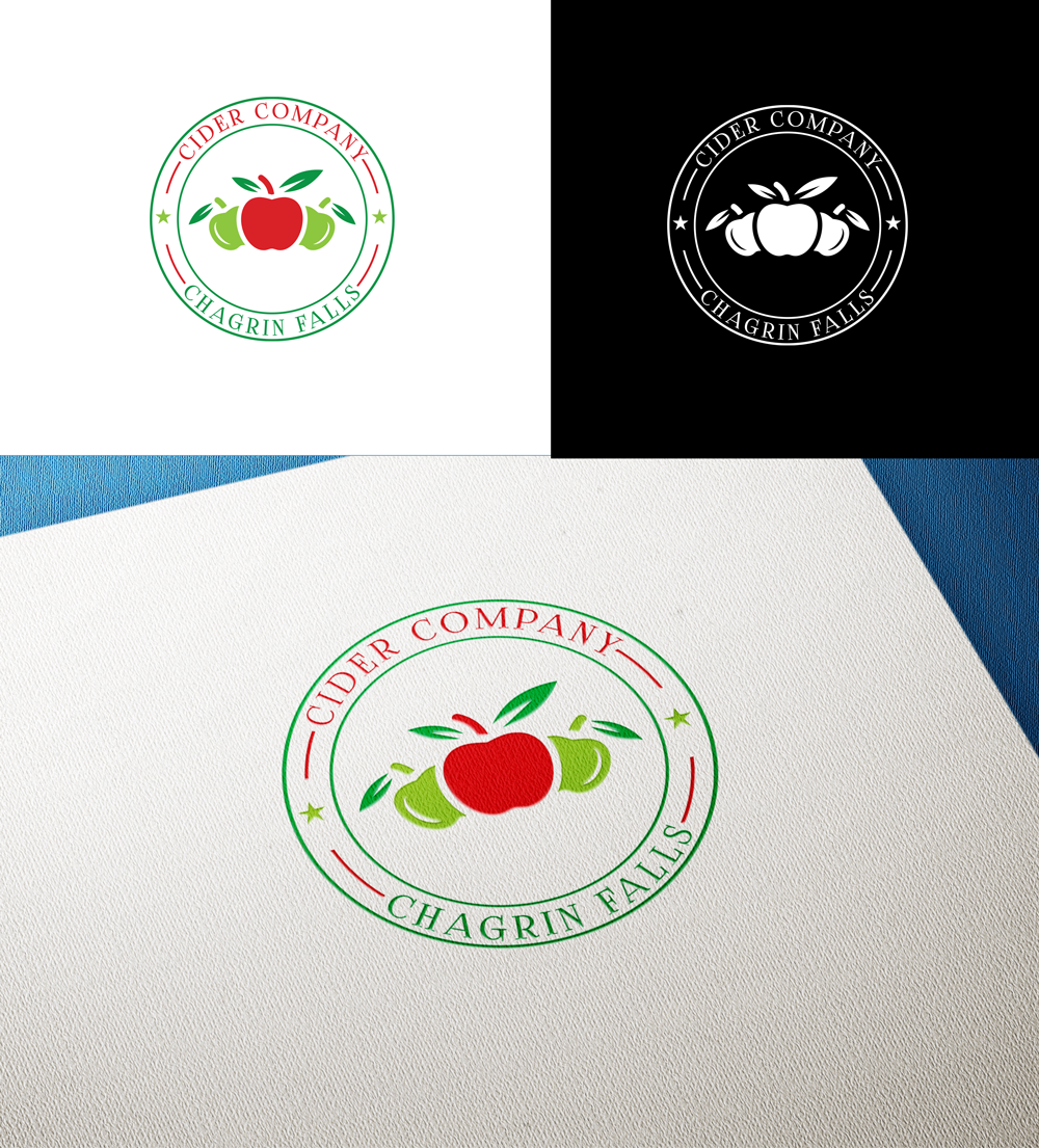 Logo Design by RA-bica for Chagrin Cider Company | Design #31930396