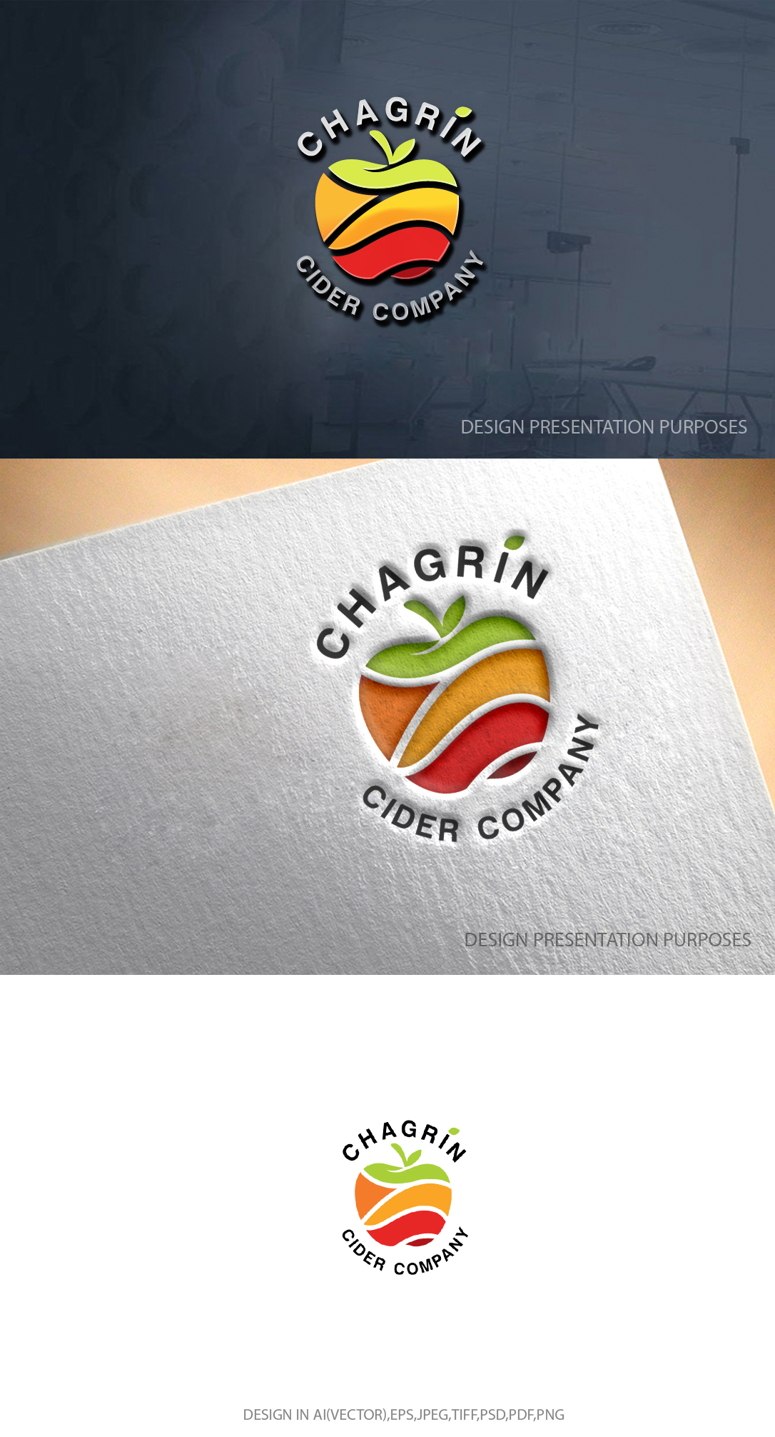 Logo Design by graphicevolution for Chagrin Cider Company | Design #32044035