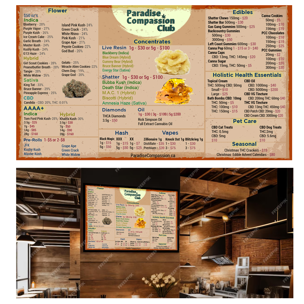 Menu Design by Sajal Samaddar for Property Bros | Design #31835609