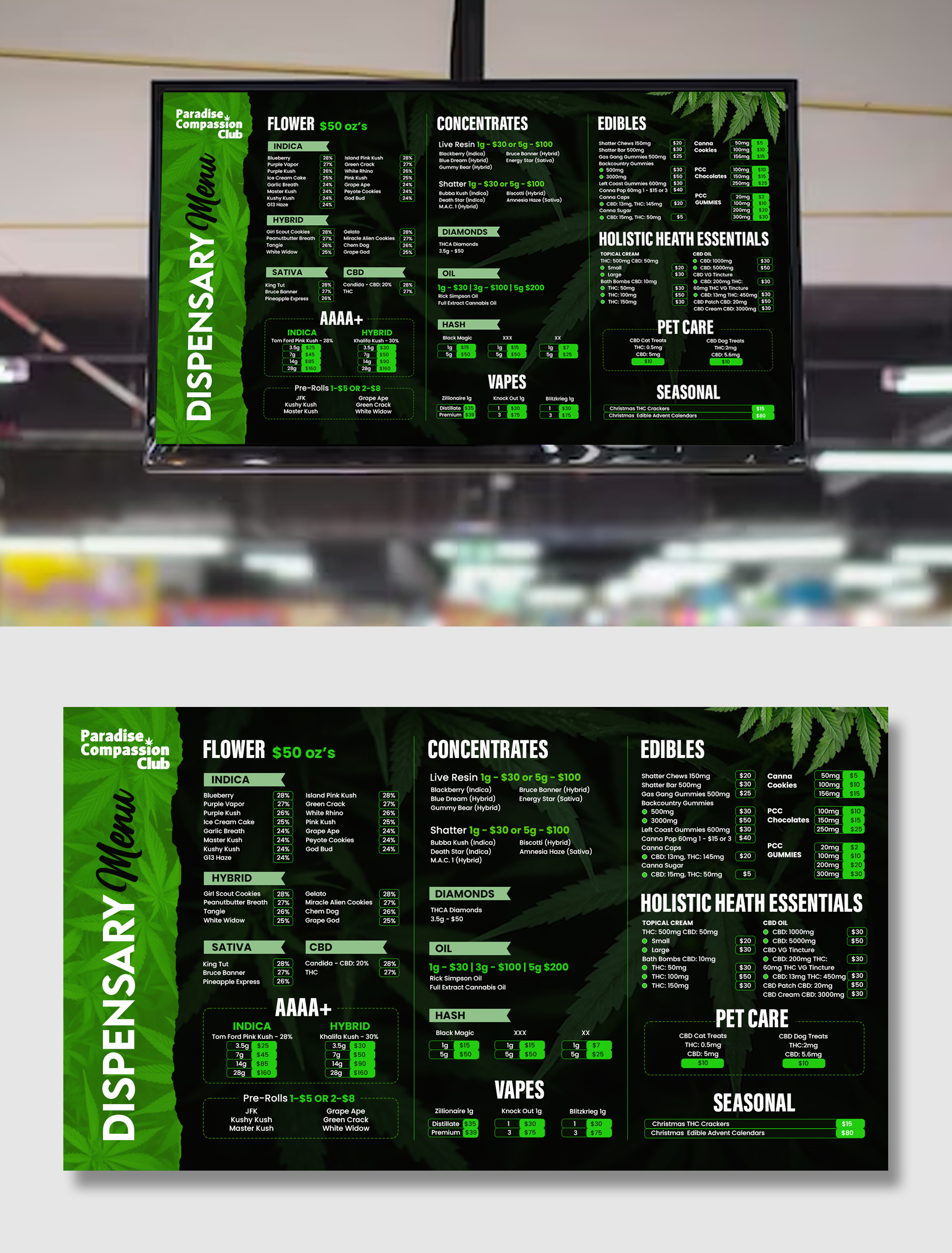 Menu Design by debdesign for Property Bros | Design #31835208