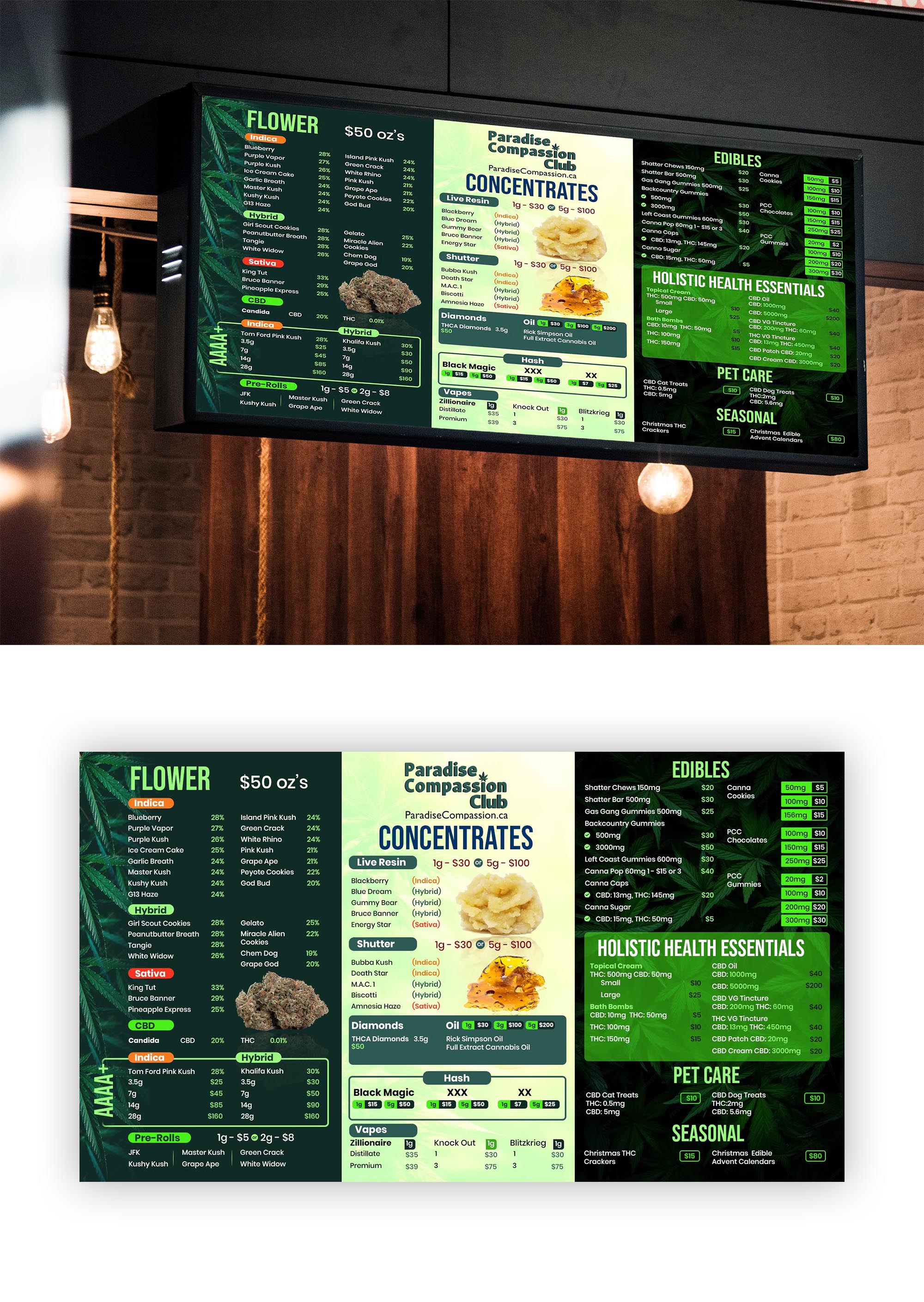 Menu Design by debdesign for Property Bros | Design #31835438