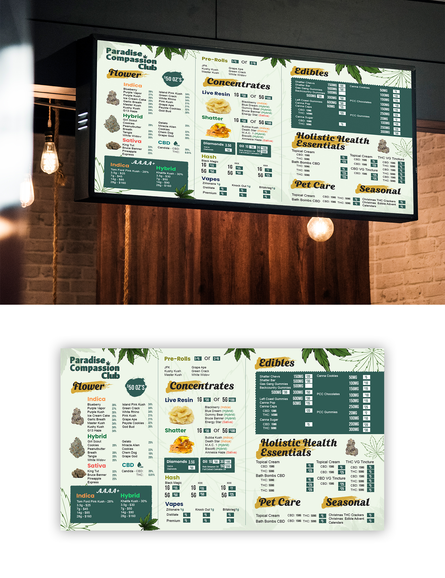 Menu Design by debdesign for Property Bros | Design #31835561