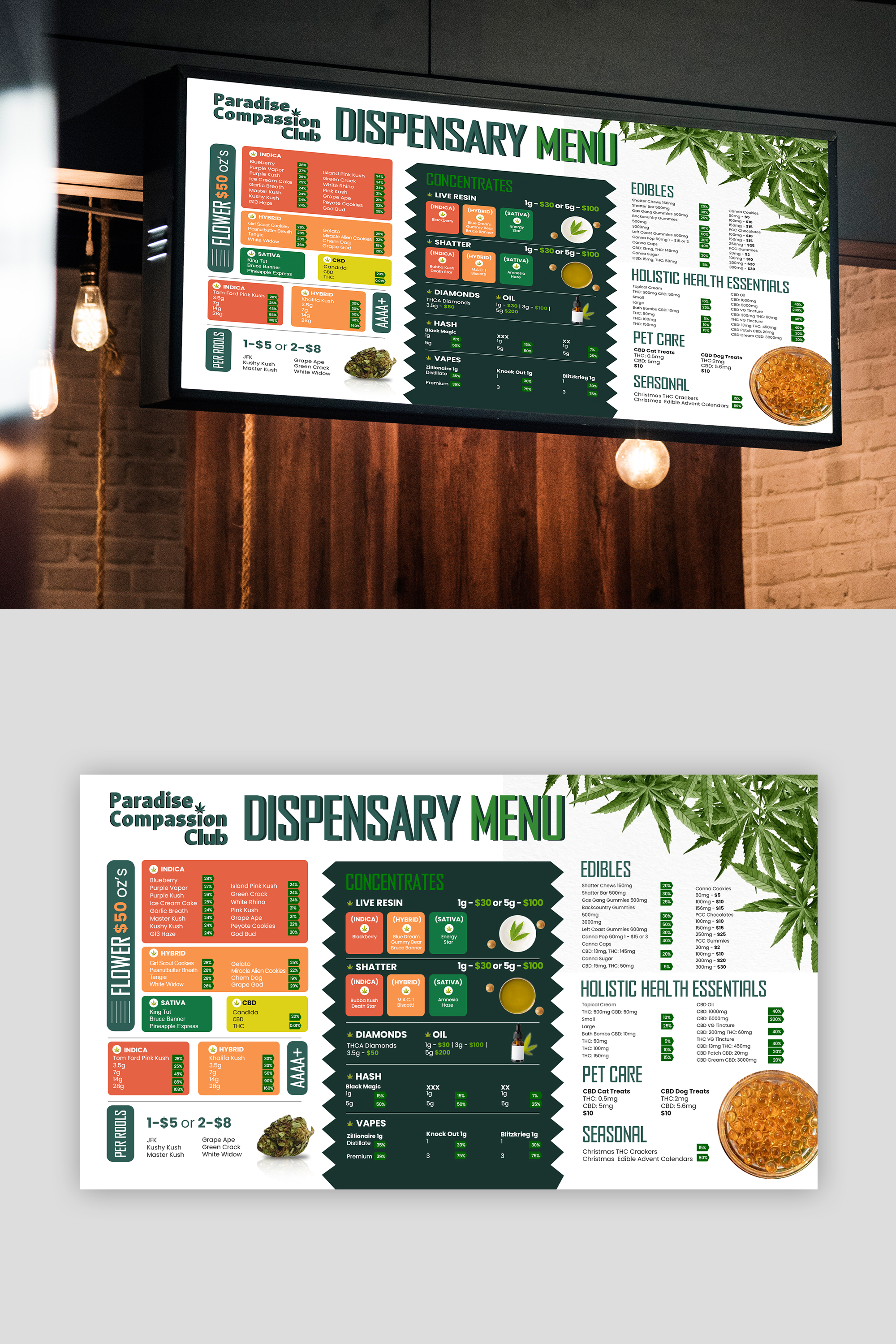 Menu Design by debdesign for Property Bros | Design #31835767