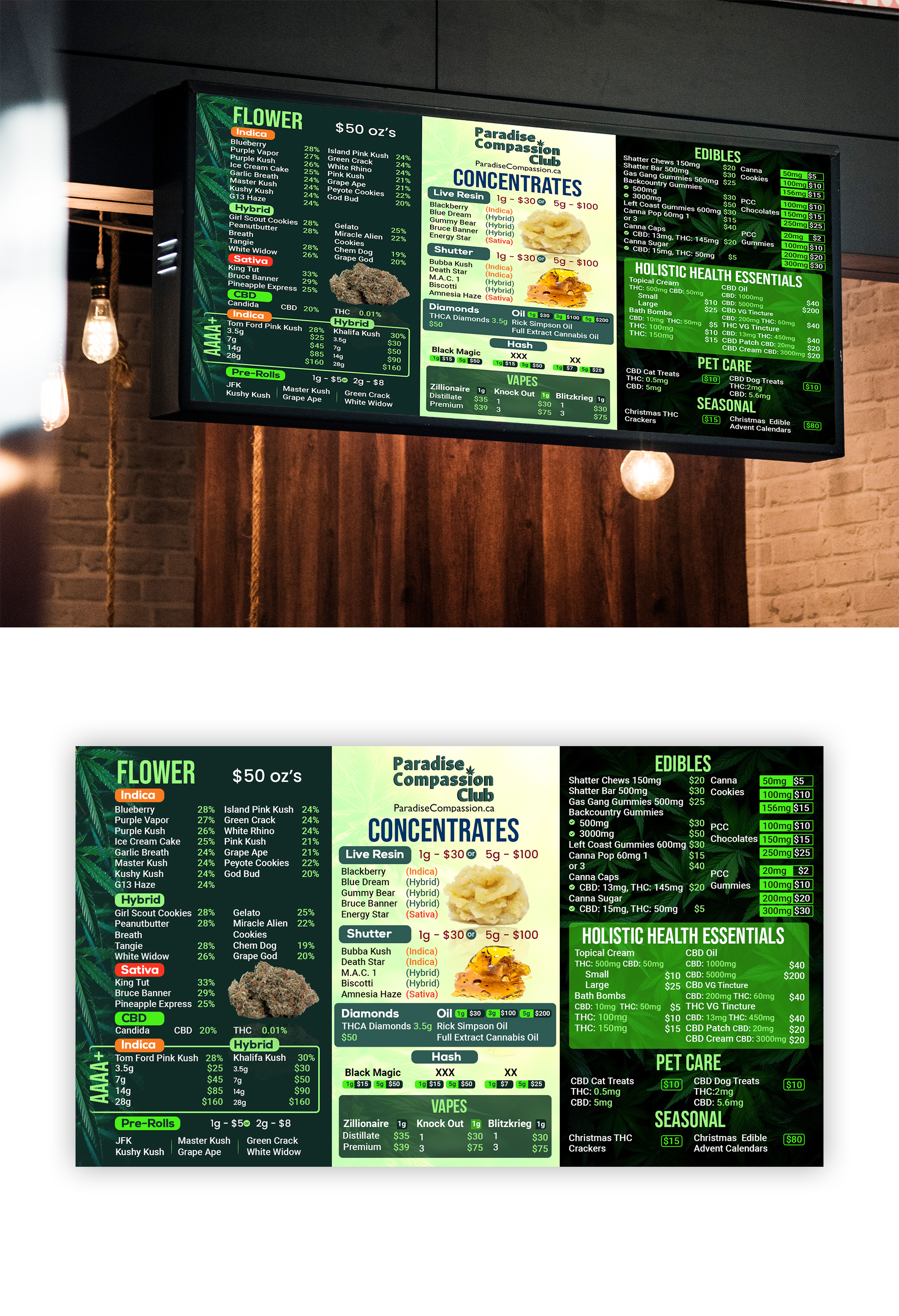 Menu Design by debdesign for Property Bros | Design #31840280