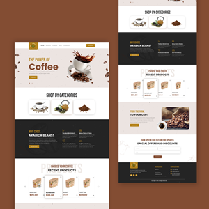 Diseño Web por creativeoutline para Colombean Coffee Company | Diseño #31889108