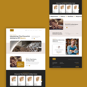 Web Design by creativeoutline for Colombean Coffee Company | Design: #31892735