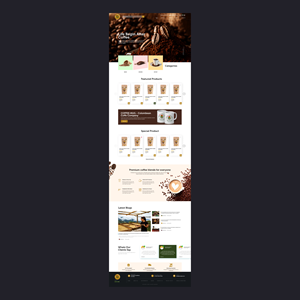 Web Design by CreativeKnot 2 for Colombean Coffee Company | Design: #31862051