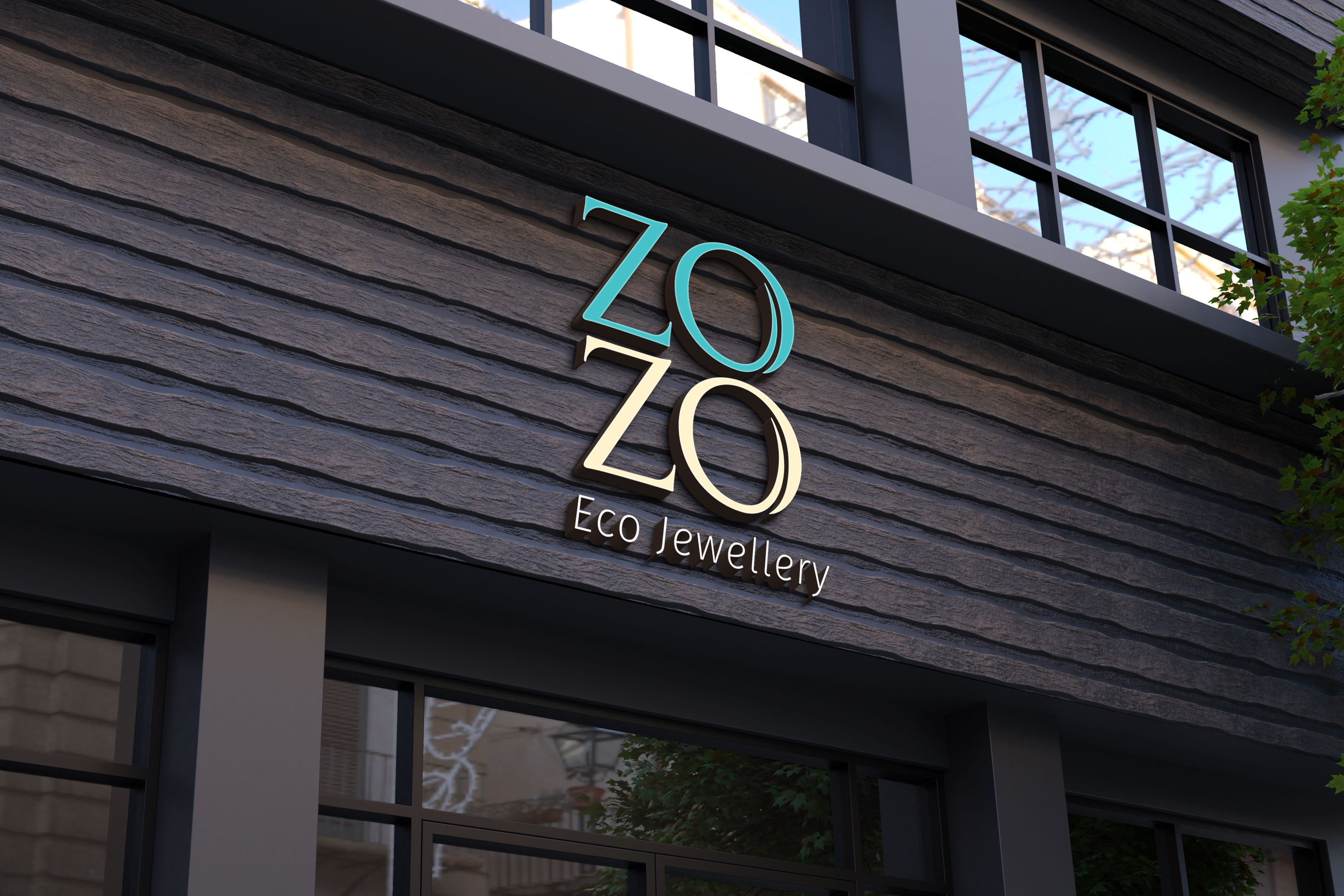 Logo Design by Kavth for Zozo Eco Jewellery | Design #31857347
