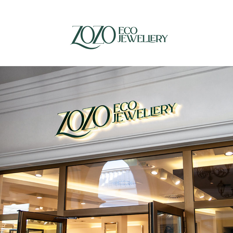 Logo Design by Coli for Zozo Eco Jewellery | Design #31832498