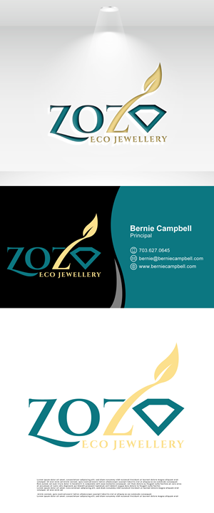 Logo Design by uzzal100 for Zozo Eco Jewellery | Design #31833950