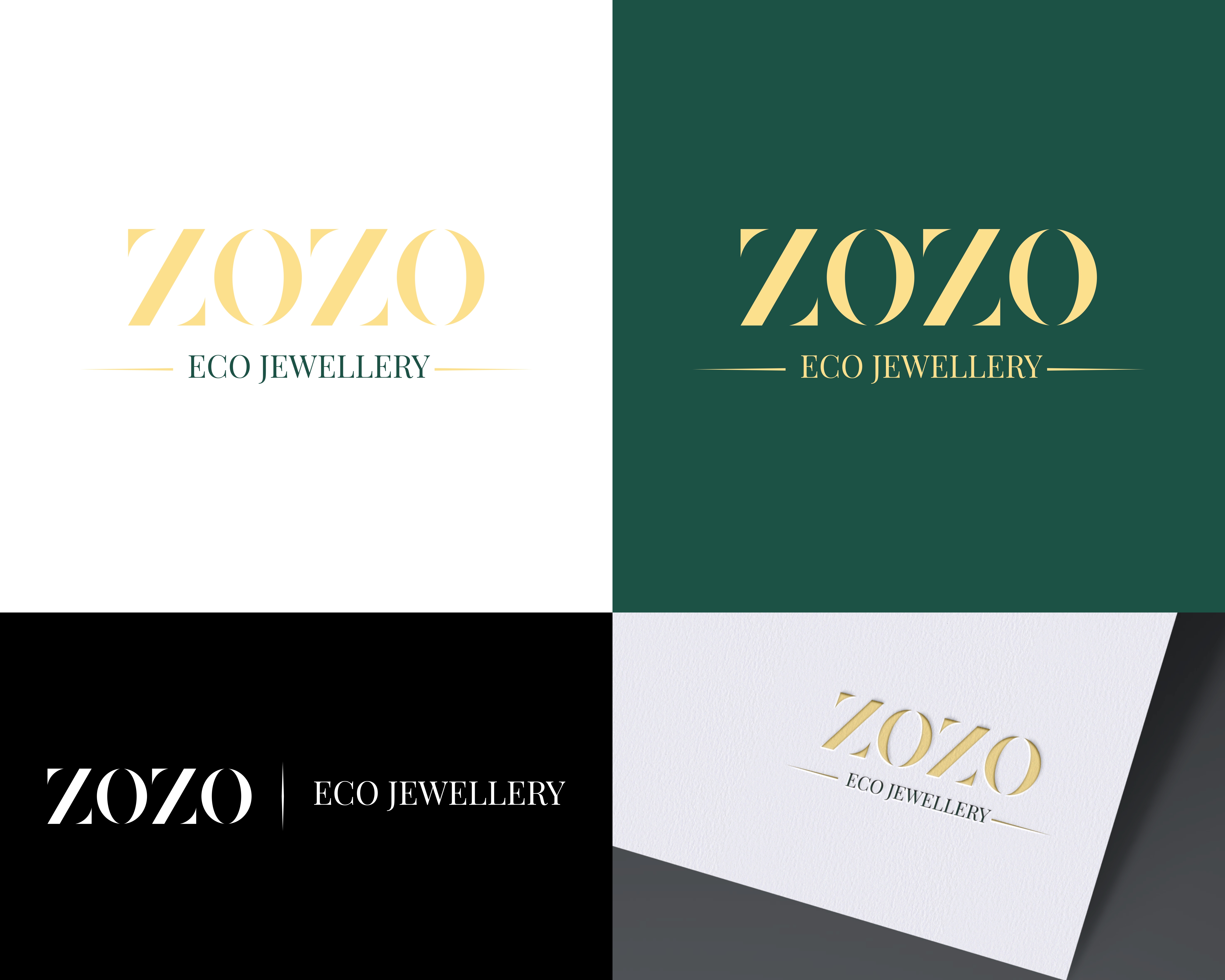 Logo Design by Dell_a.Design for Zozo Eco Jewellery | Design #31837803