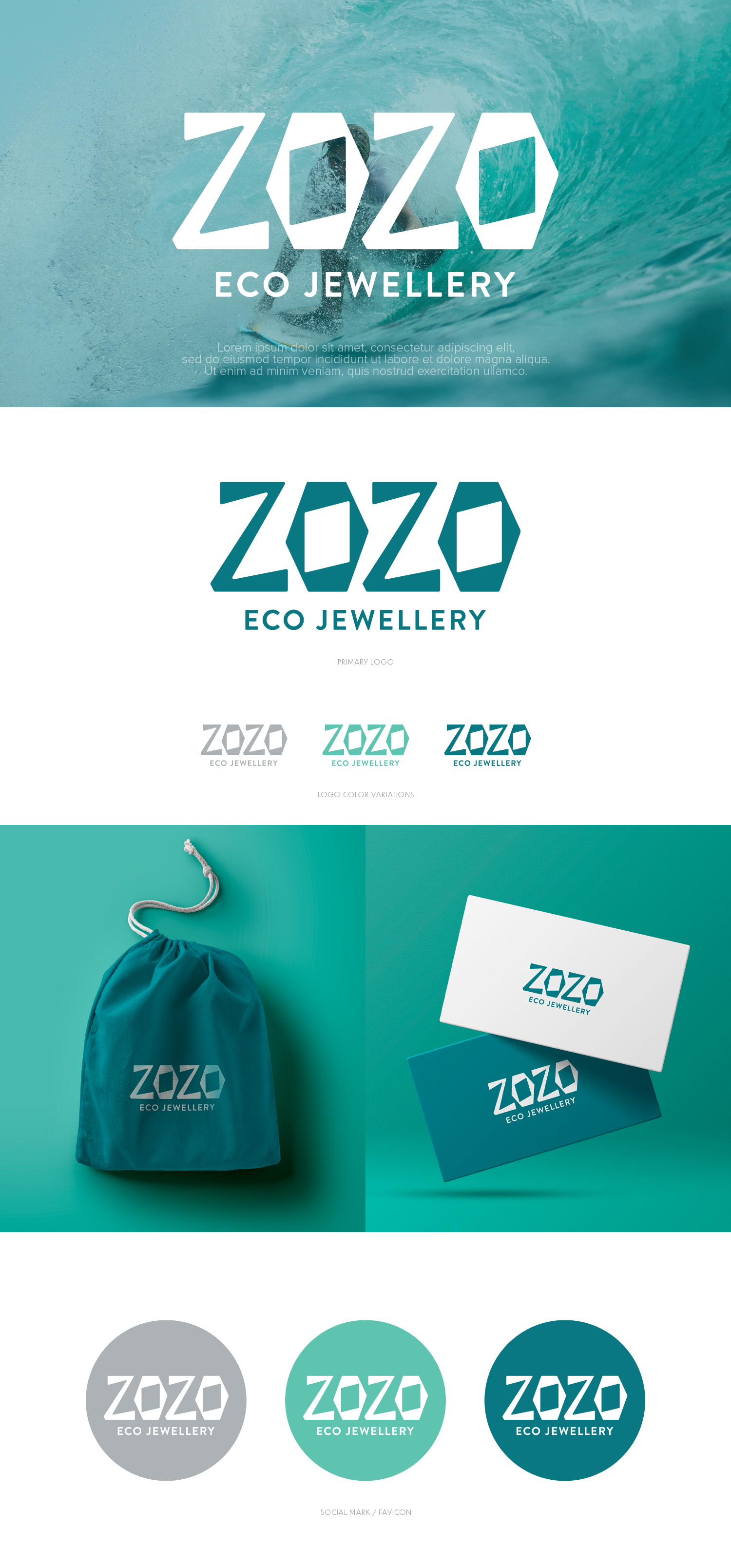Logo Design by designbysy for Zozo Eco Jewellery | Design #31844131