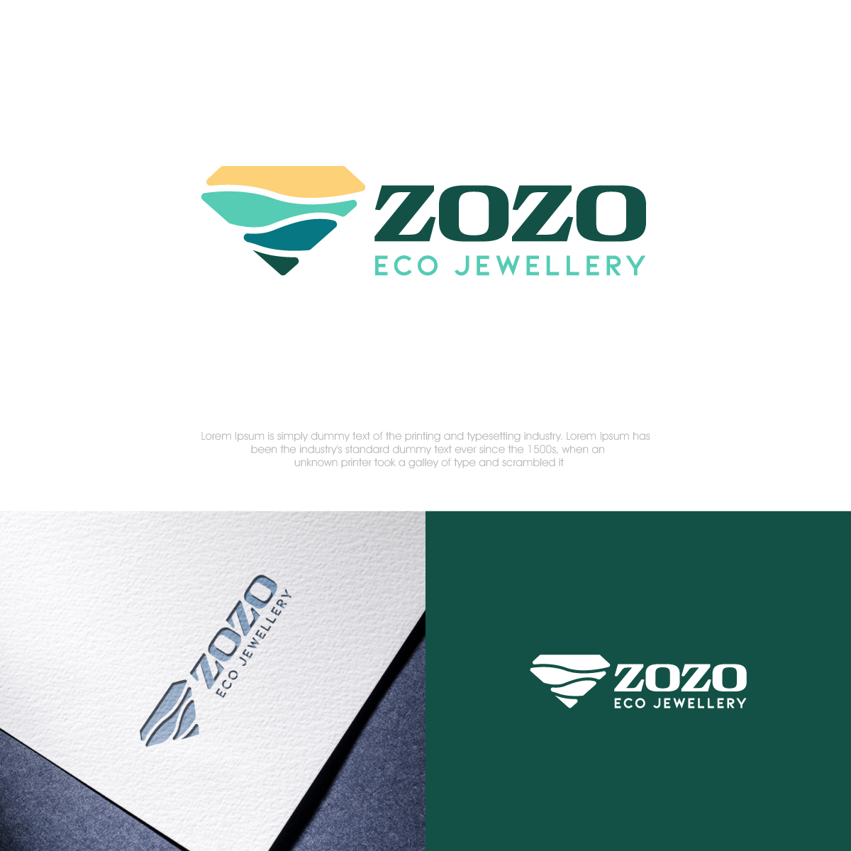 Logo Design by webeezine for Zozo Eco Jewellery | Design #31840147