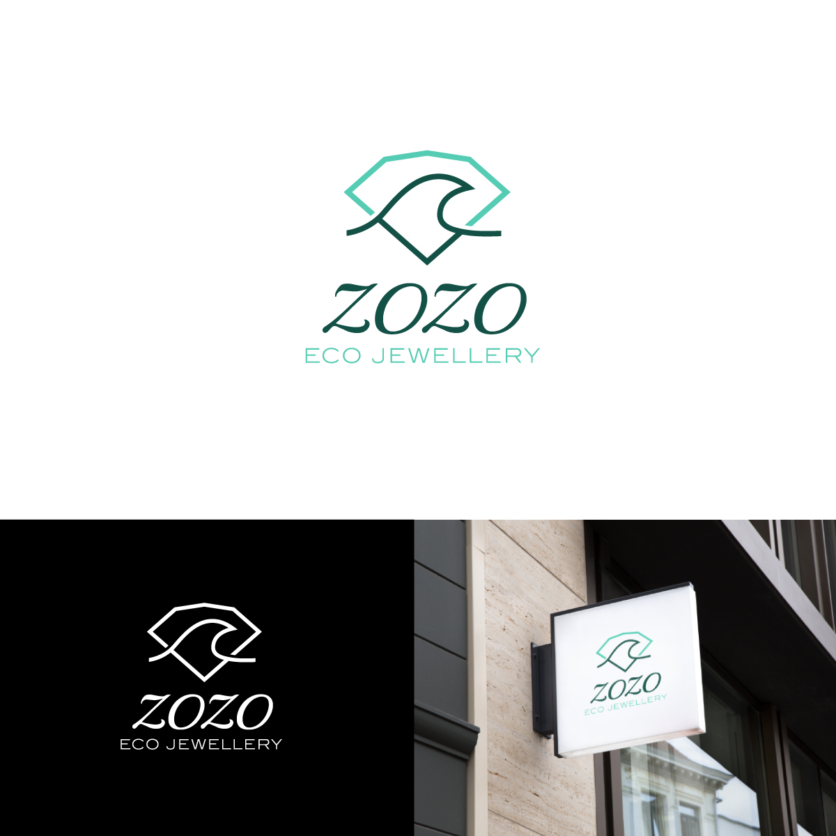 Logo Design by webeezine for Zozo Eco Jewellery | Design #31904380