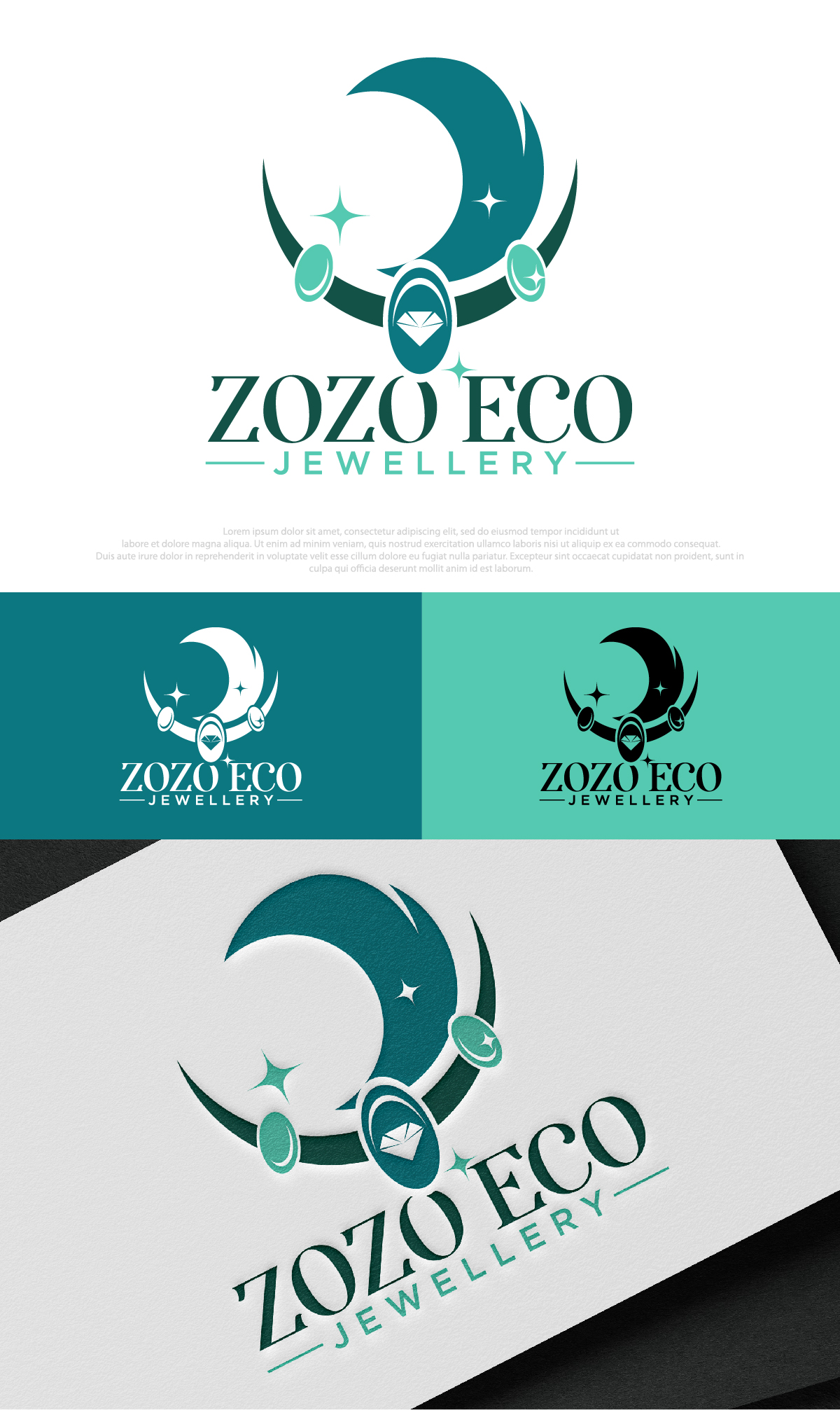 Logo Design by DesignLima for Zozo Eco Jewellery | Design #31837190