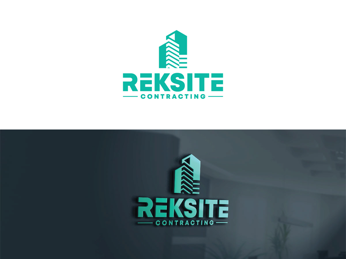 Diseño de Logo por 439 Creations para REKSITE CONTRACTING  | Diseño #31835275
