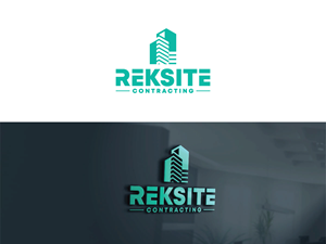 Logo Design by 439 Creations for REKSITE CONTRACTING  | Design: #31835275