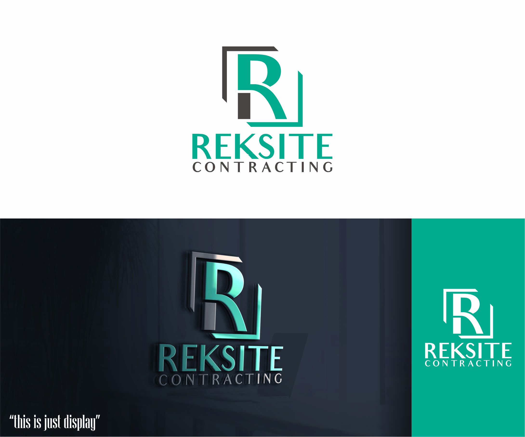 Diseño de Logo por alkaline para REKSITE CONTRACTING  | Diseño #31835184