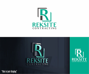 Logo Design by alkaline for REKSITE CONTRACTING  | Design: #31835184