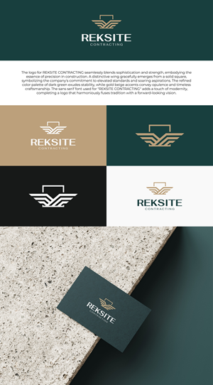 Logo-Design von ALMANAL GRAPHICS für REKSITE CONTRACTING  | Design #31836148