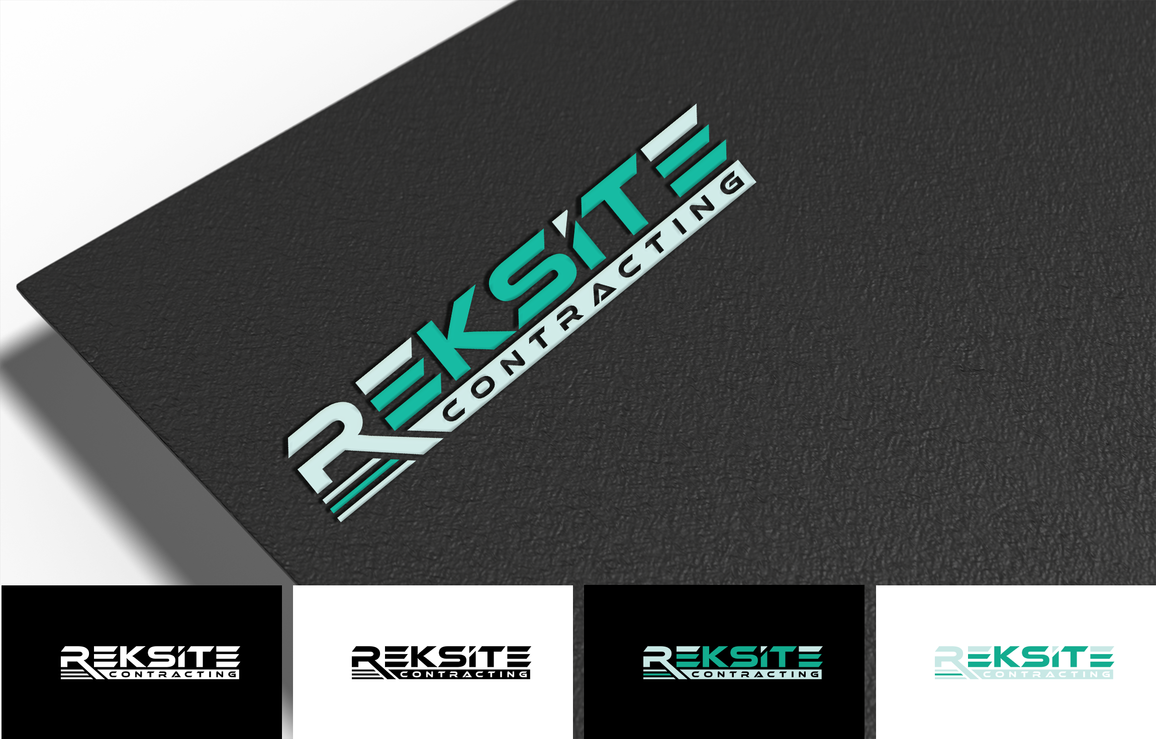 Diseño de Logo por DesignerShahadat para REKSITE CONTRACTING  | Diseño #31837916