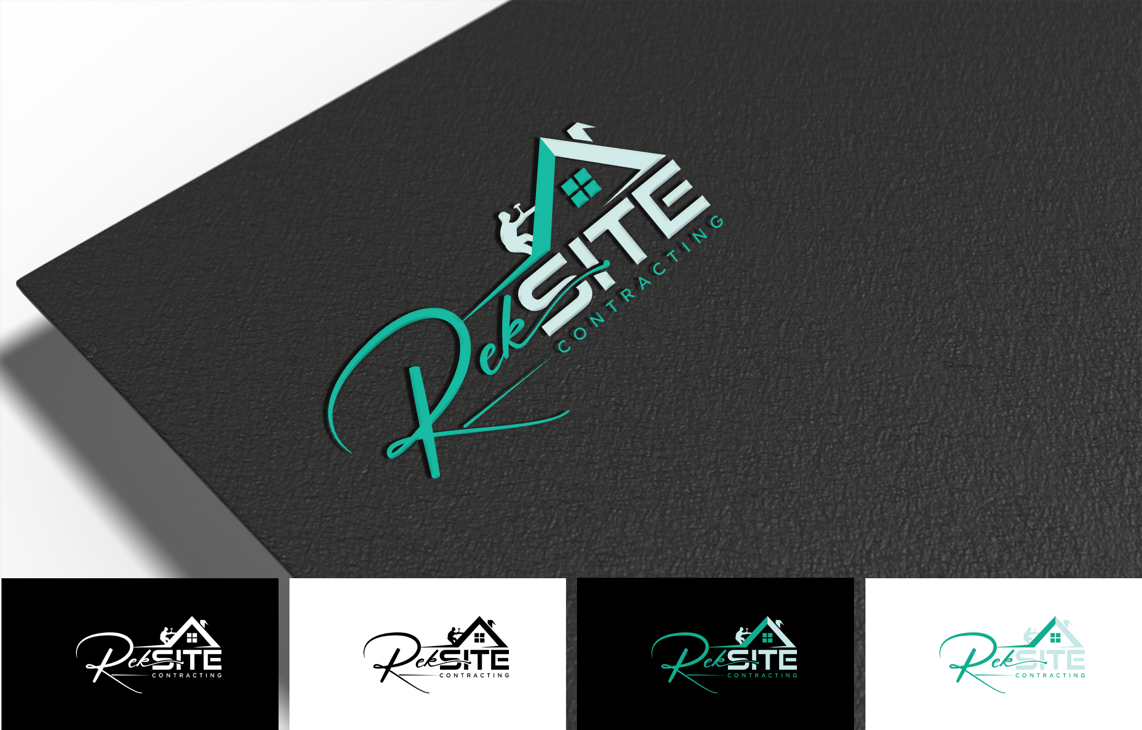 Diseño de Logo por DesignerShahadat para REKSITE CONTRACTING  | Diseño #31838015