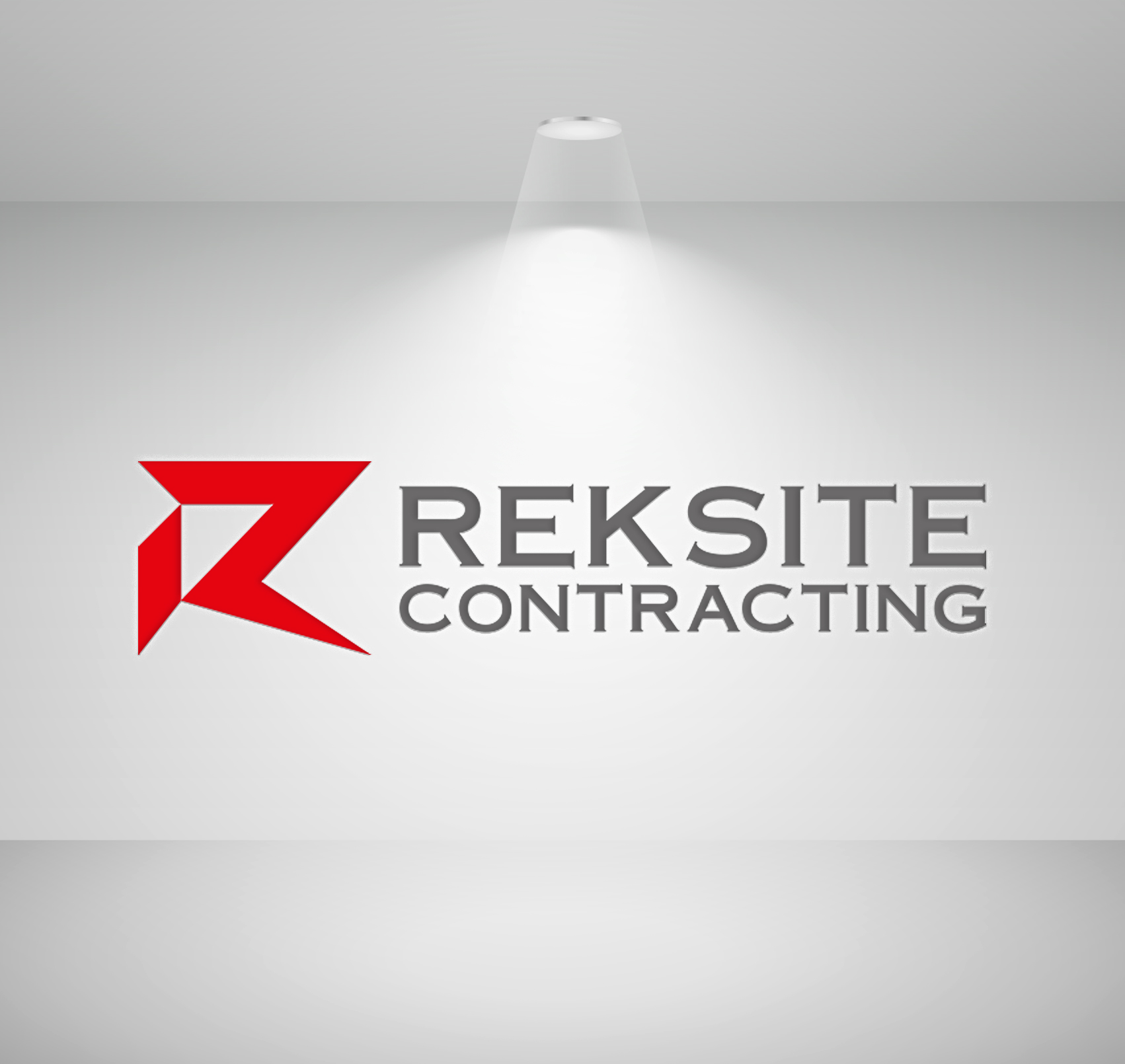 Diseño de Logo por Graphic Mama para REKSITE CONTRACTING  | Diseño #31847413