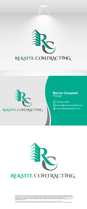 Logo-Design von uzzal100 für REKSITE CONTRACTING  | Design #31835497