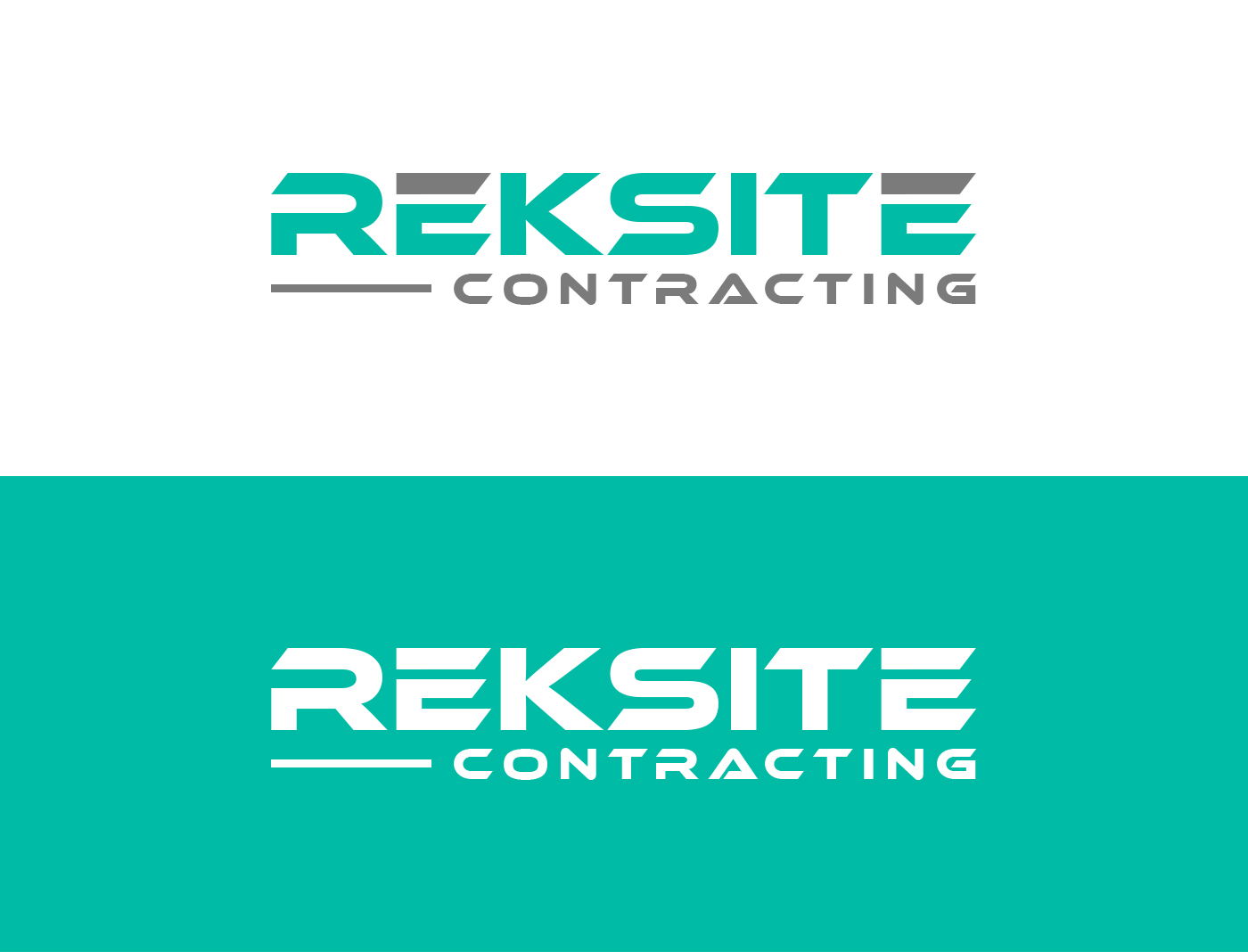Logo Design by Liinart for REKSITE CONTRACTING  | Design #31840661