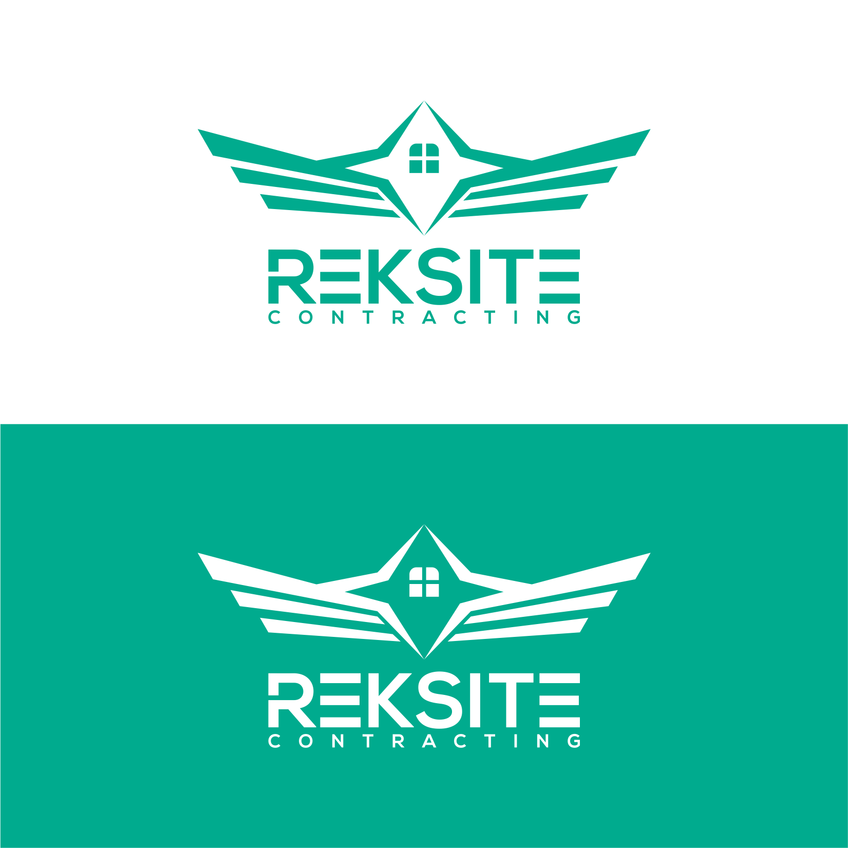 Logo Design by diego costa for REKSITE CONTRACTING  | Design #31842810