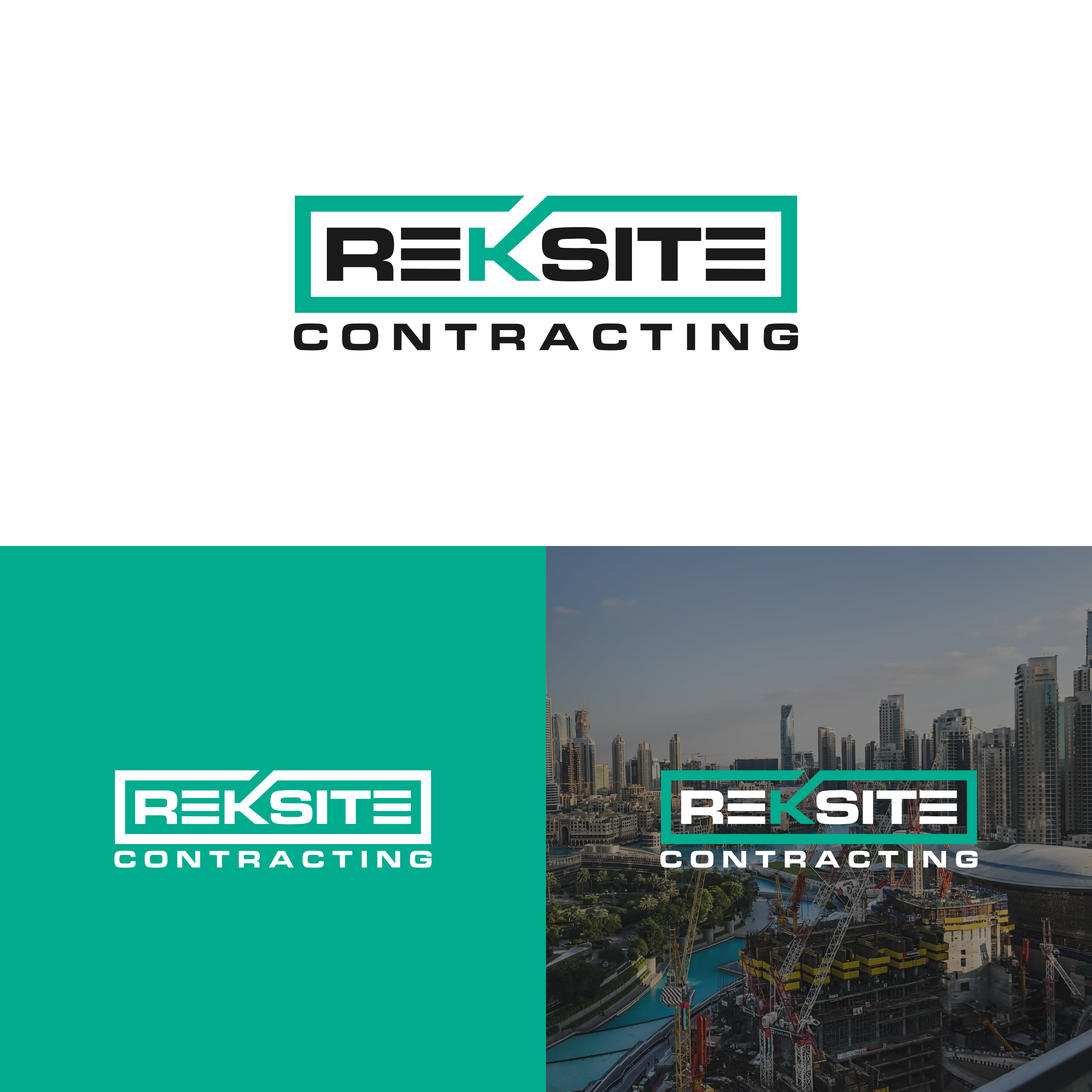 Logo Design by WhoisBK for REKSITE CONTRACTING  | Design: #31842334