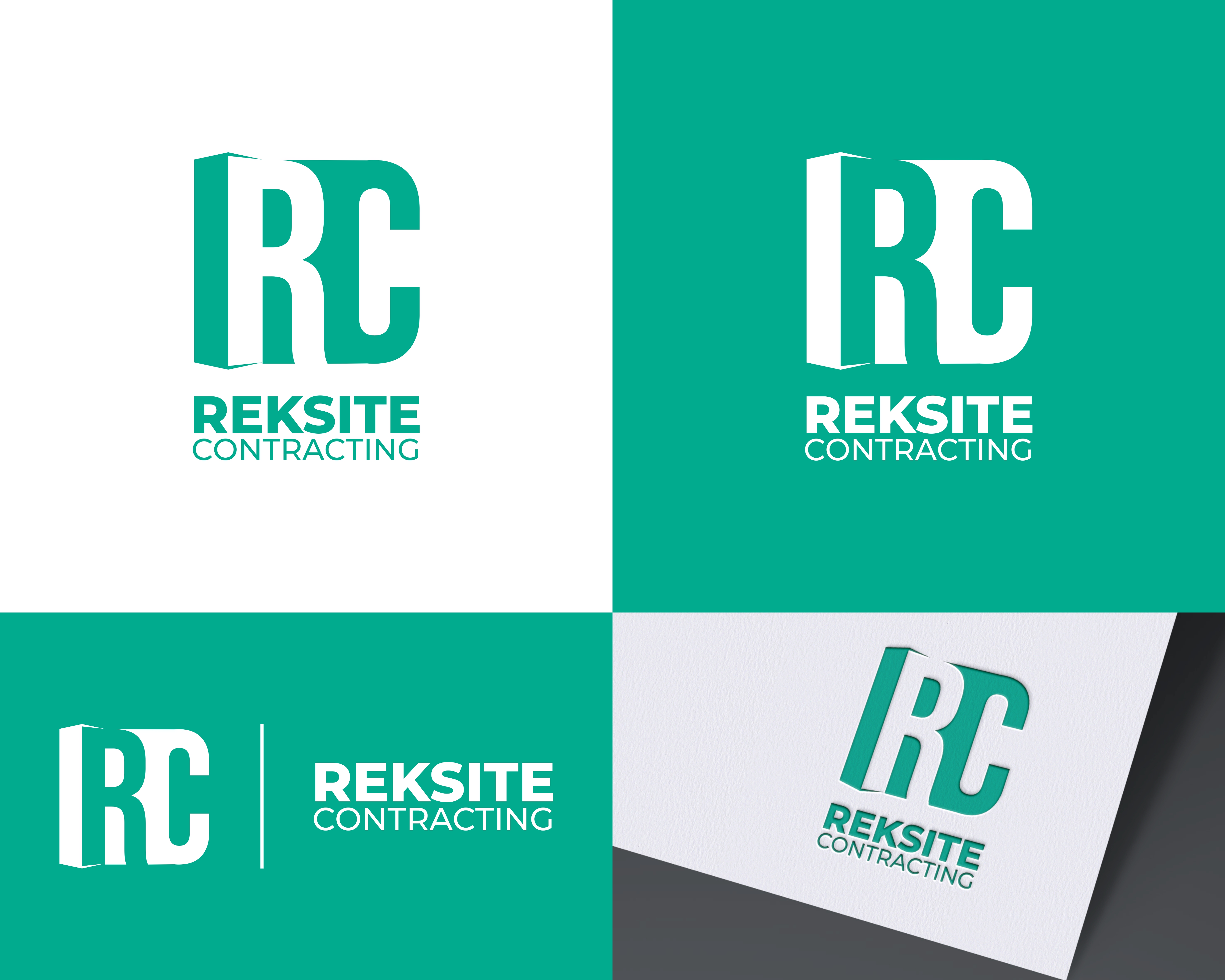 Diseño de Logo por Dell_a.Design para REKSITE CONTRACTING  | Diseño #31839513