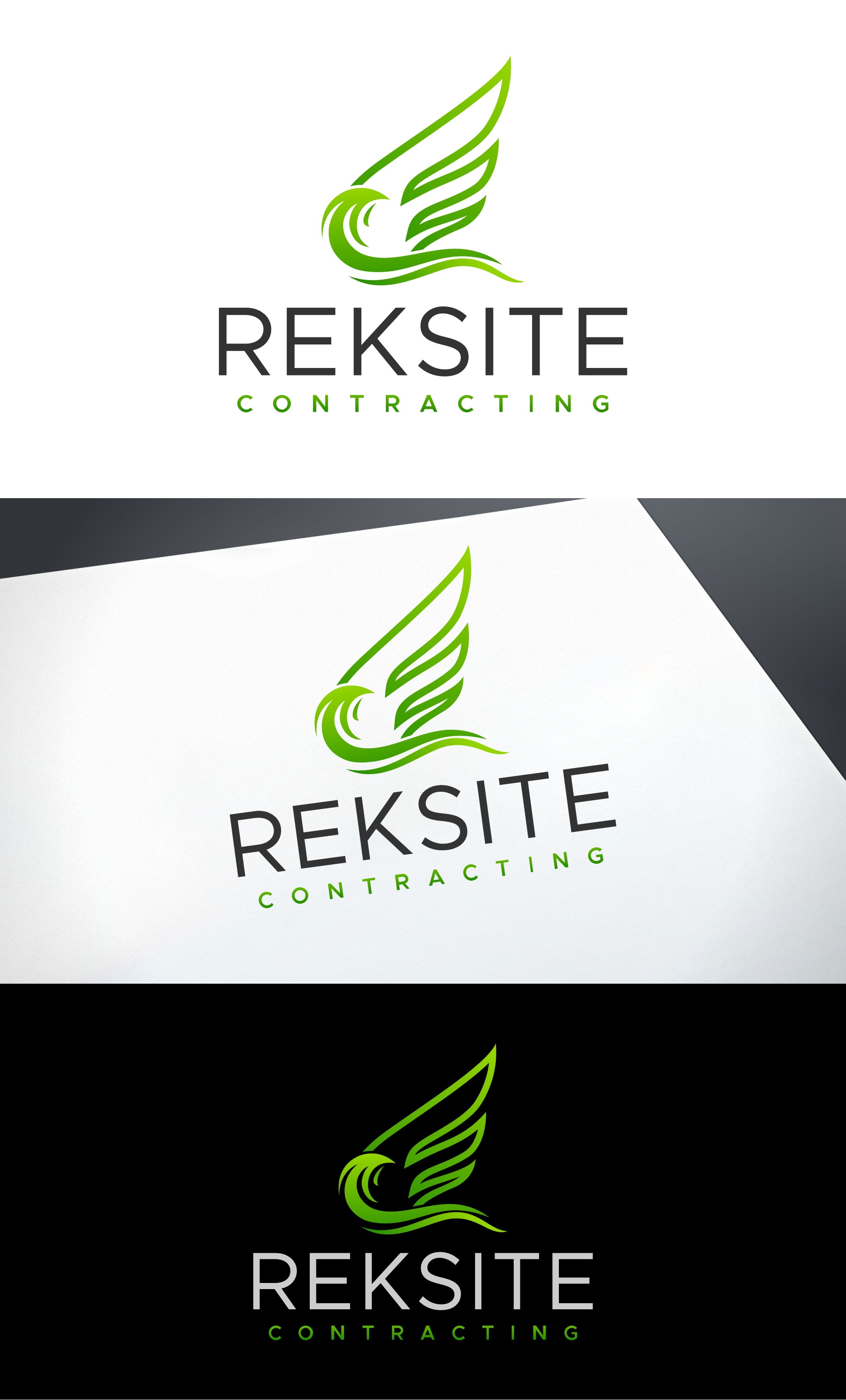 Diseño de Logo por debdesign para REKSITE CONTRACTING  | Diseño #31837163