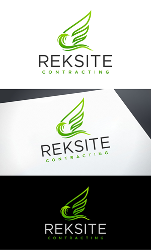 Logo Design by debdesign for REKSITE CONTRACTING  | Design: #31837163