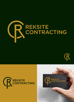 Logo Design by fly  design for REKSITE CONTRACTING  | Design: #31836384