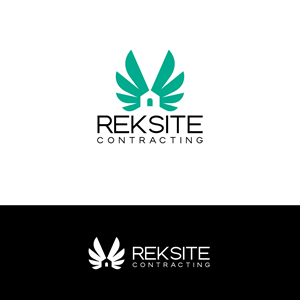 Logo Design by webeezine for REKSITE CONTRACTING  | Design: #31840155