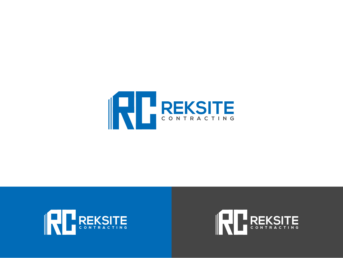 Diseño de Logo por Owltive para REKSITE CONTRACTING  | Diseño #31832199