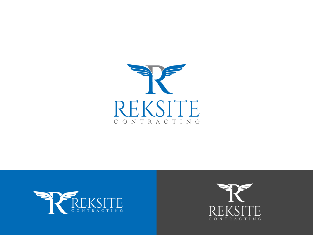 Diseño de Logo por Owltive para REKSITE CONTRACTING  | Diseño #31832200