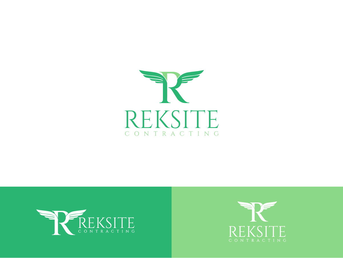 Diseño de Logo por Owltive para REKSITE CONTRACTING  | Diseño #31832238