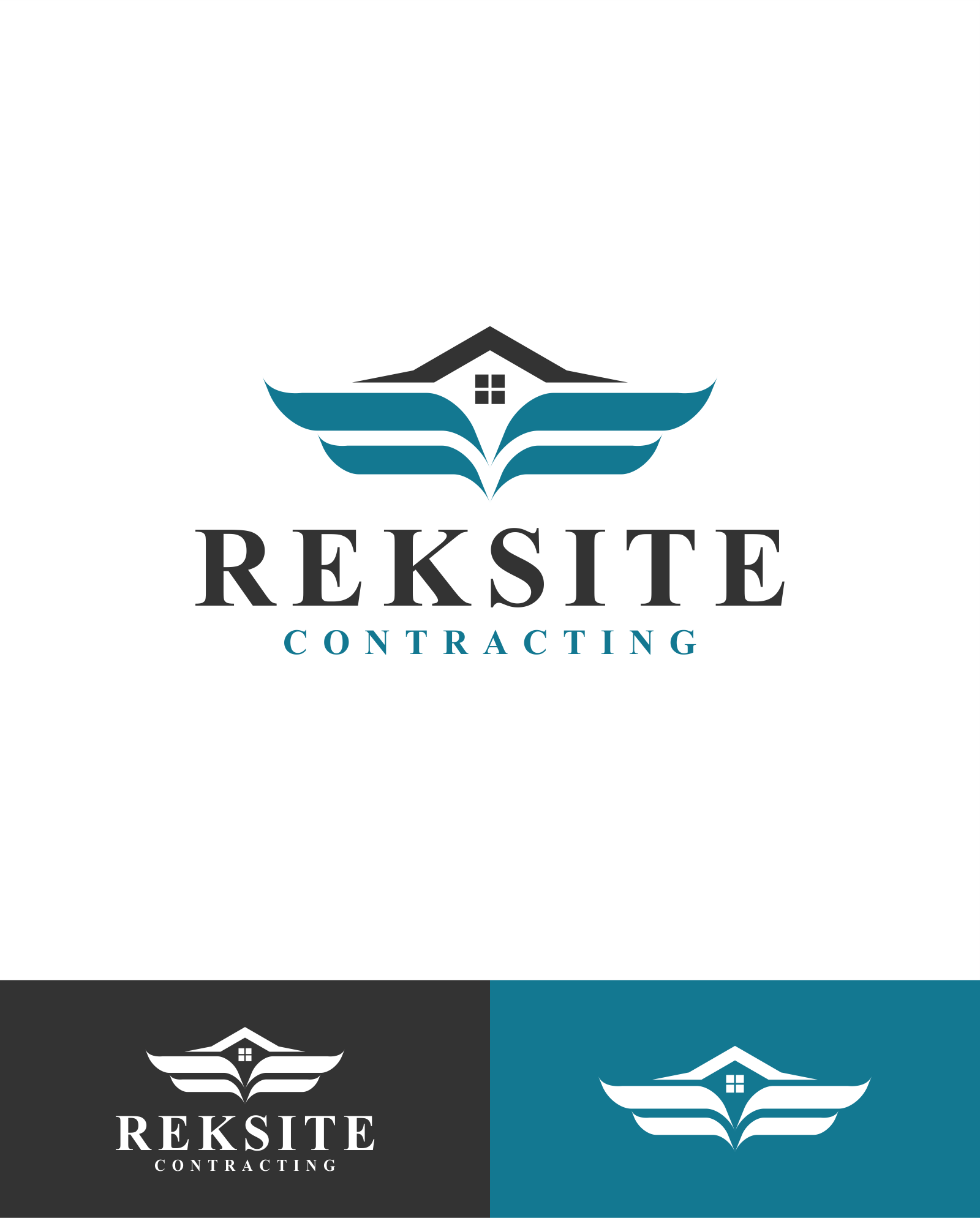 Diseño de Logo por M.Syaiful Huda para REKSITE CONTRACTING  | Diseño #31834419