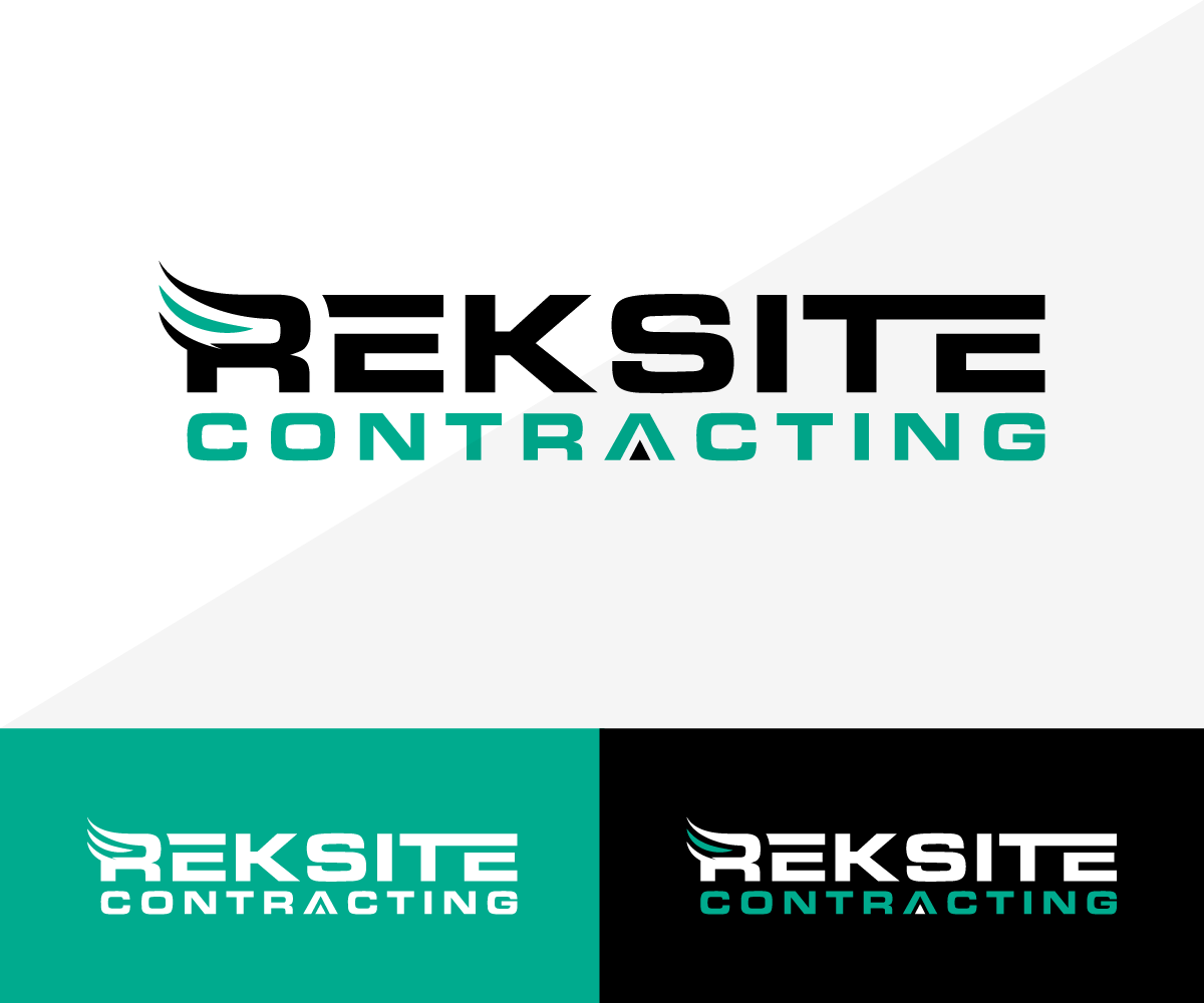 Logo Design by Ayub Zafar for REKSITE CONTRACTING  | Design #31840359