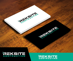 Logo Design by Ayub Zafar for REKSITE CONTRACTING  | Design: #31840360