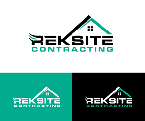 Logo Design by Ayub Zafar for REKSITE CONTRACTING  | Design: #31840362