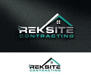 Logo Design by Ayub Zafar for REKSITE CONTRACTING  | Design: #31840363