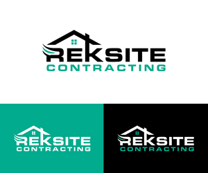 Logo Design by Ayub Zafar for REKSITE CONTRACTING  | Design: #31840366