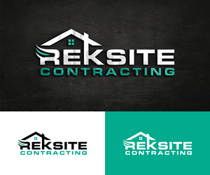 Logo Design by Ayub Zafar for REKSITE CONTRACTING  | Design: #31840367