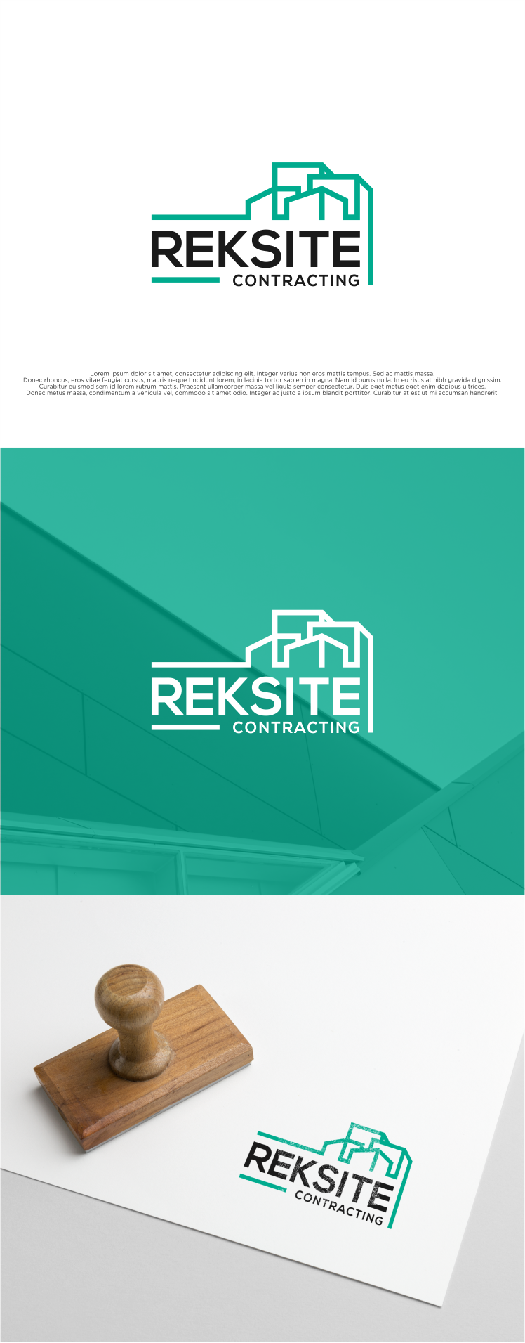 Diseño de Logo por shiroRo para REKSITE CONTRACTING  | Diseño #31834492