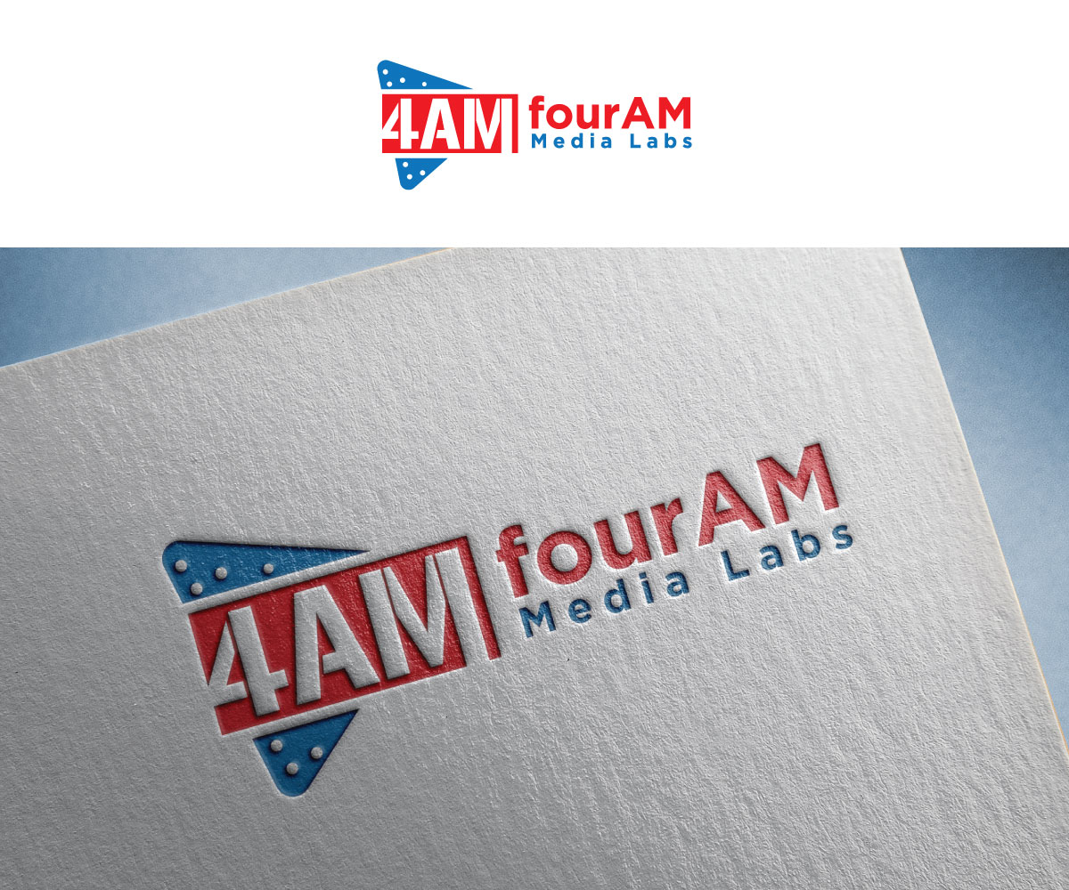 Logo Design by Luckey yaari for fourAM Media Labs | Design #31841953